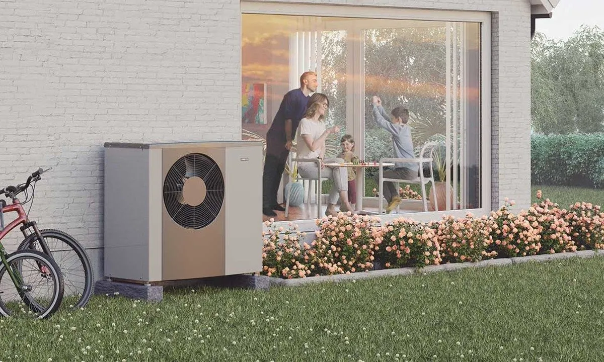 NIBE’s propane air-source heat pump can provide temperatures of up to 75°C (167°F). (Source: NIBE)
