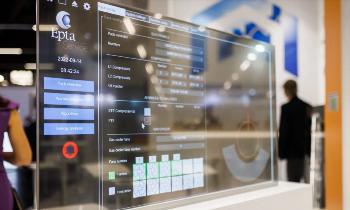 Epta’s SwitchON monitoring and diagnostics platform, which was presented at Chillventa, is designed to minimize system downtime. (Source: Epta)