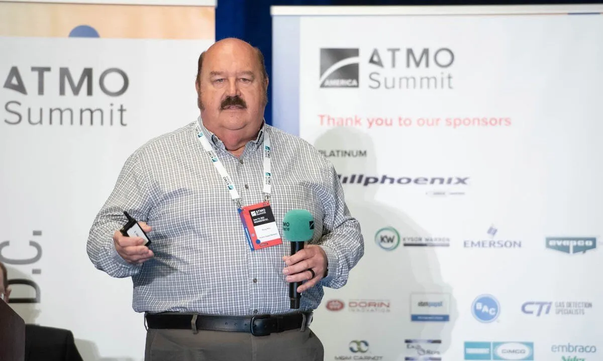 Publix Refrigeration and Energy Program Manager, Doug Milu presents the supermarket's rollout of transcritical CO2 at ATMO America