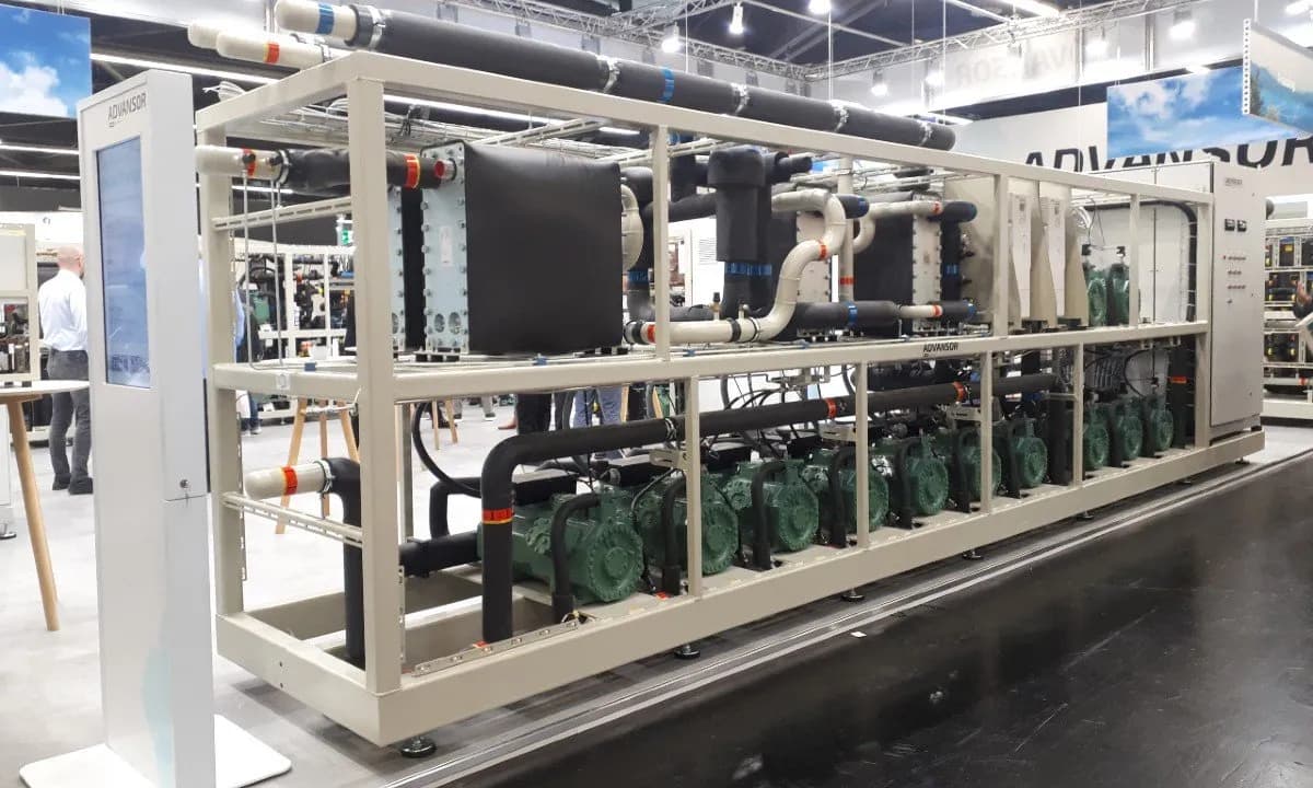 Advansor to Ship CO2 Heat Pump to Denmark for District Heating