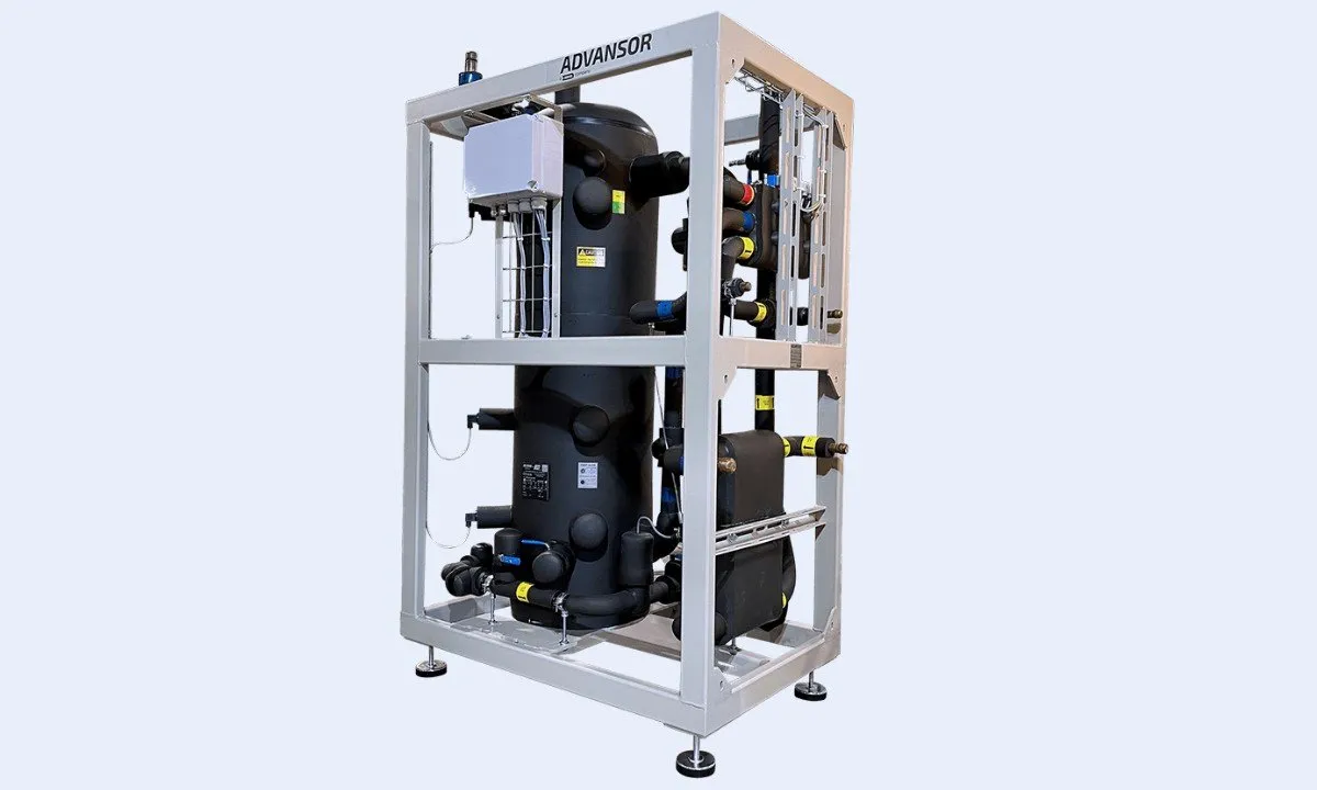 Advansor CO2 superheat module