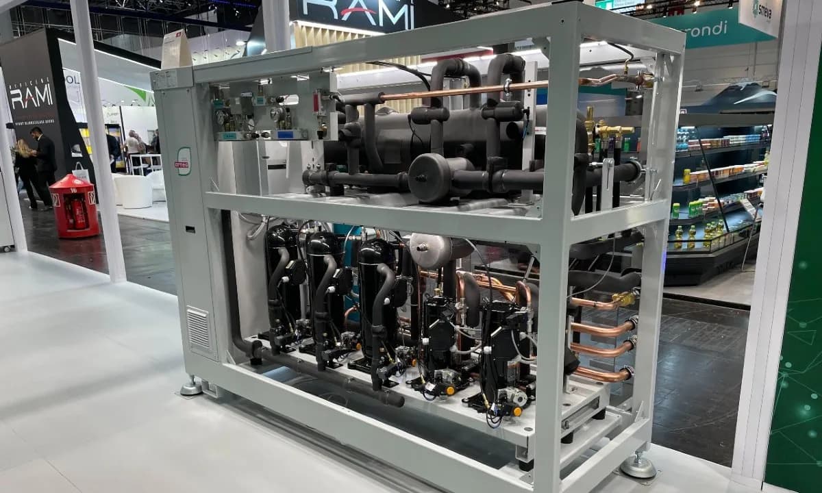 Arneg CO2 Rack with Emerson’s Copeland Scroll Compressors