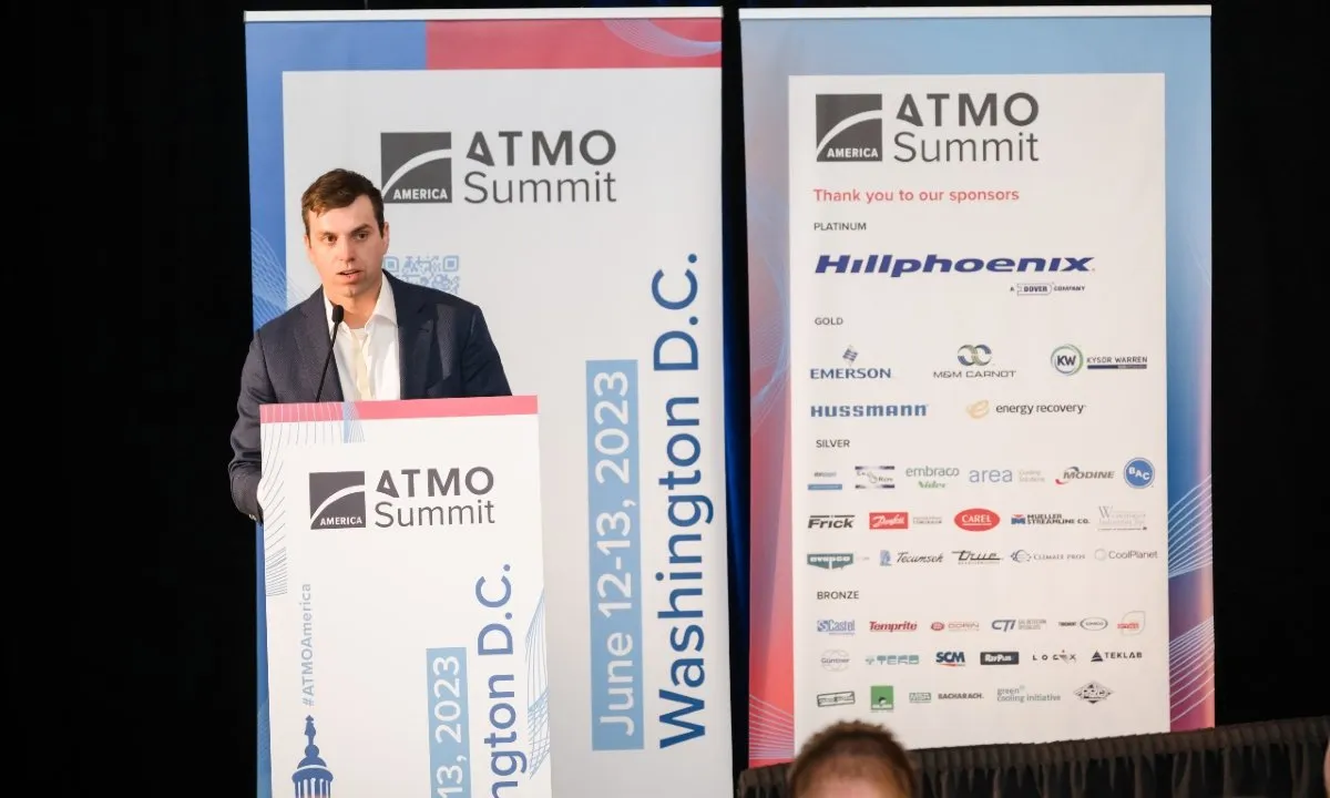 Kwik Trip’s Carl Klemp presented the convenience store chain’s plans to transition to transcritical CO2 at ATMO America 2023.