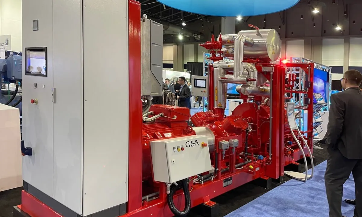 GEA Bringing Low-Charge Ammonia Heat Pumps to North America