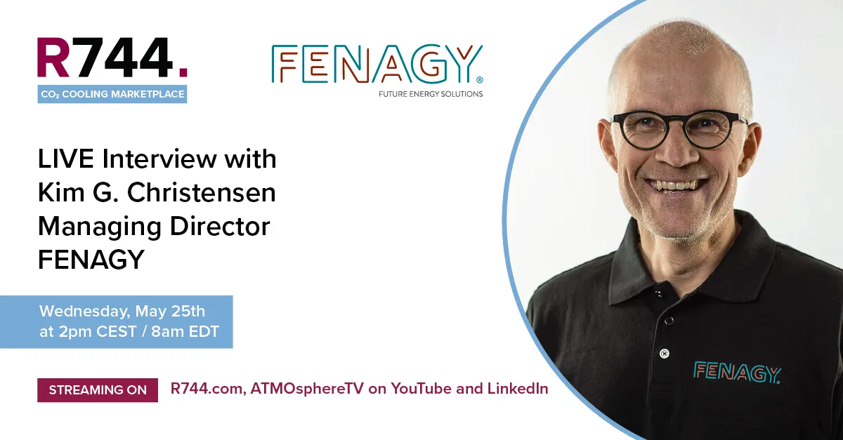 CO2 Heat pumps: Live Interview with Fenagy CEO Kim Christensen