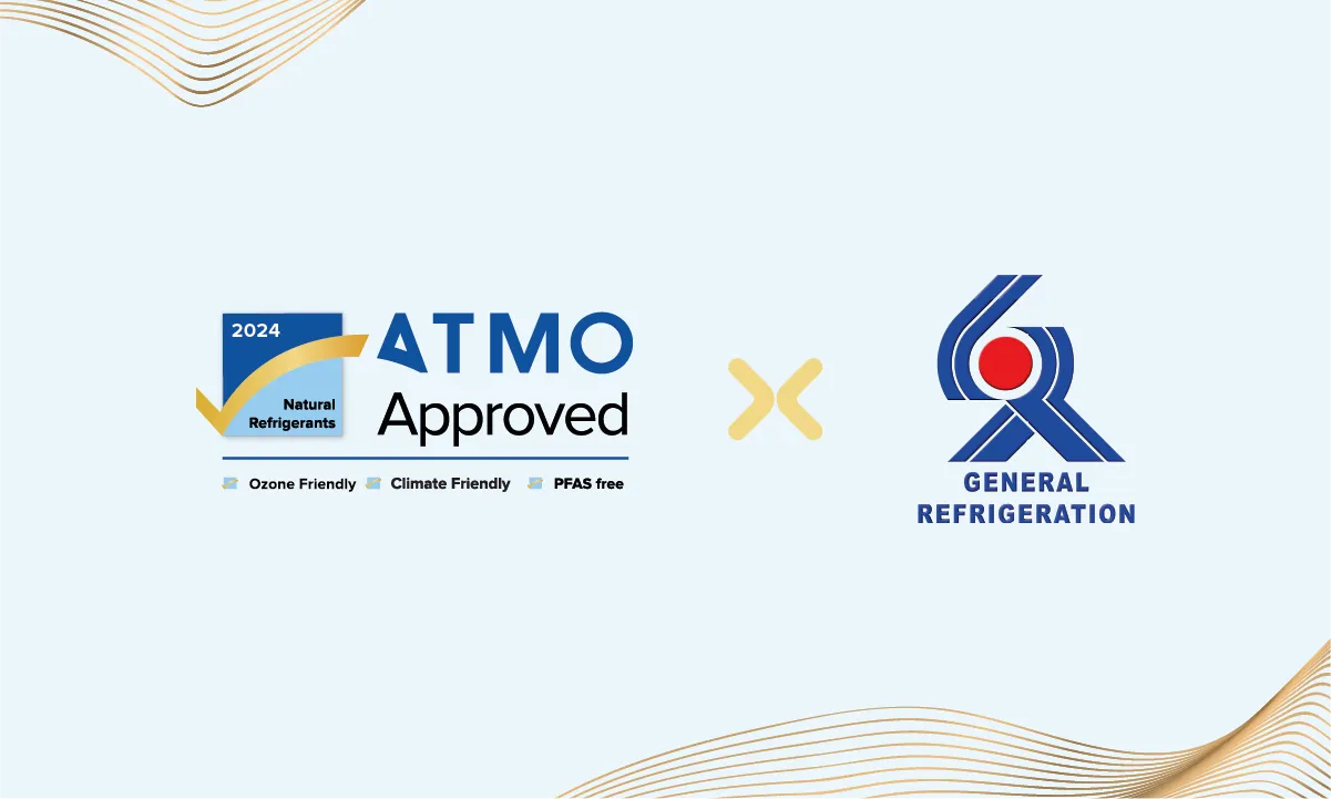 General Refrigeration ATMOsphere label 2024