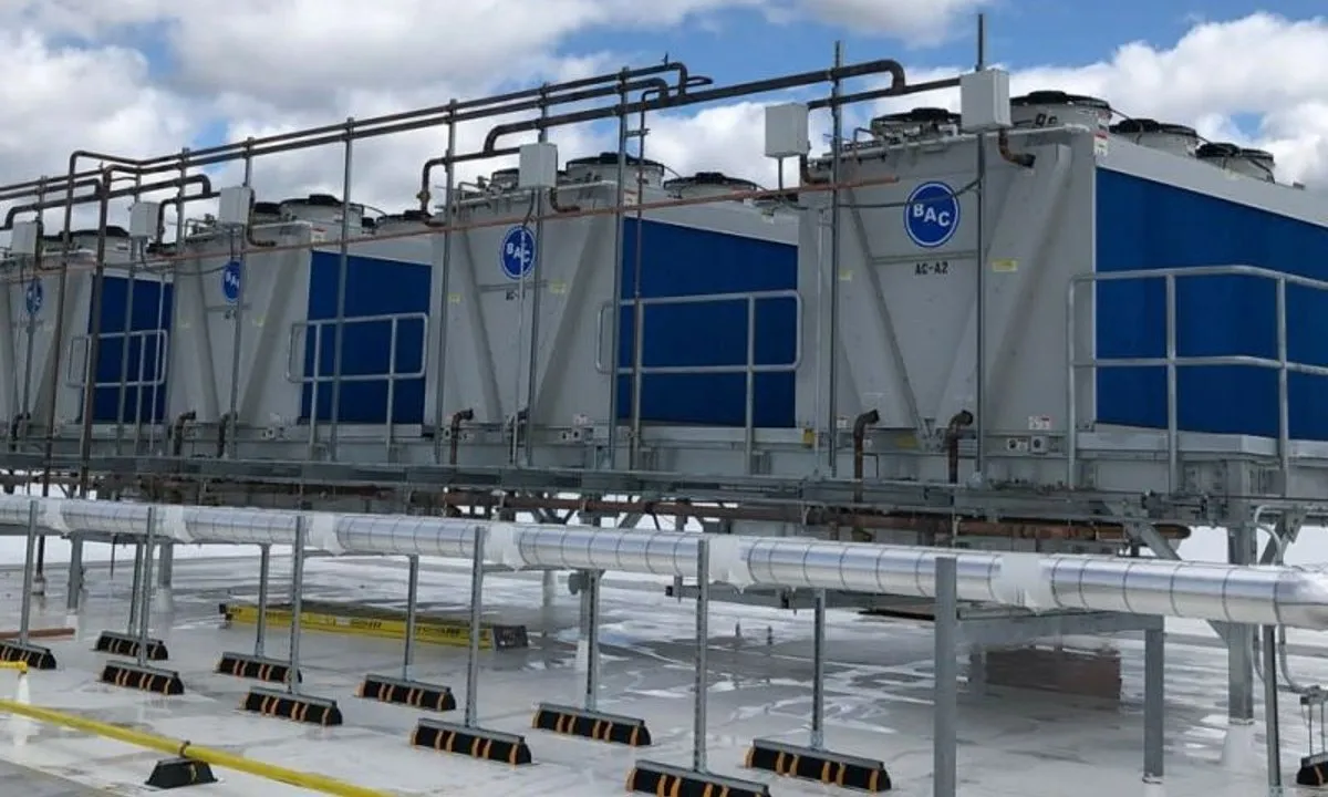 Baltimore Aircoil Company manufactures a range of equipment and systems for commercial and industrial HVAC&R applications. (Source: BAC)
