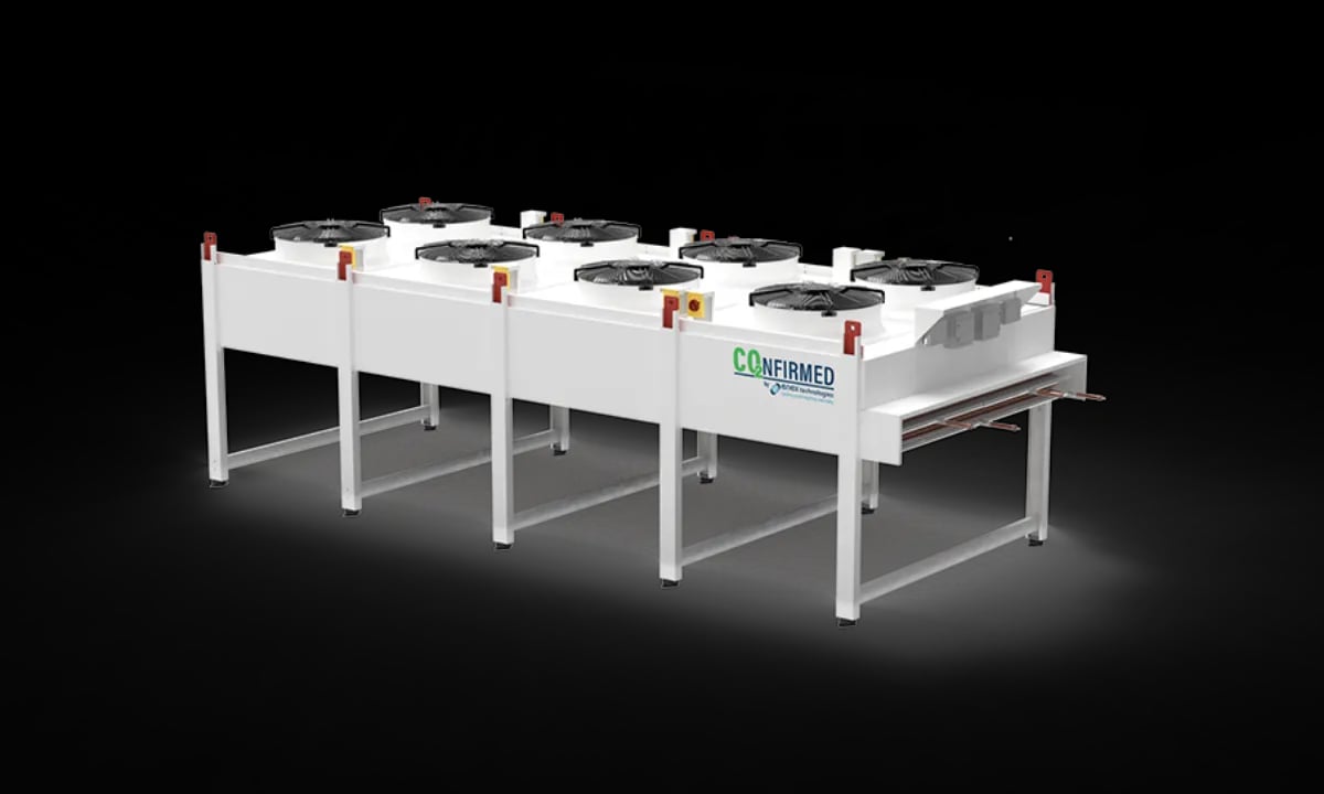 Enex CO2 Flat Gas Cooler.