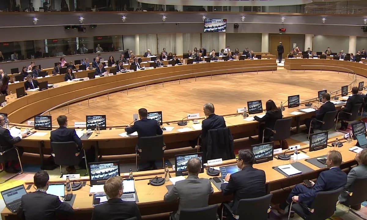 The Council of the EU voted to adopt the new EU F-gas Regulation at a session on January 29. (Source: Council of the EU)