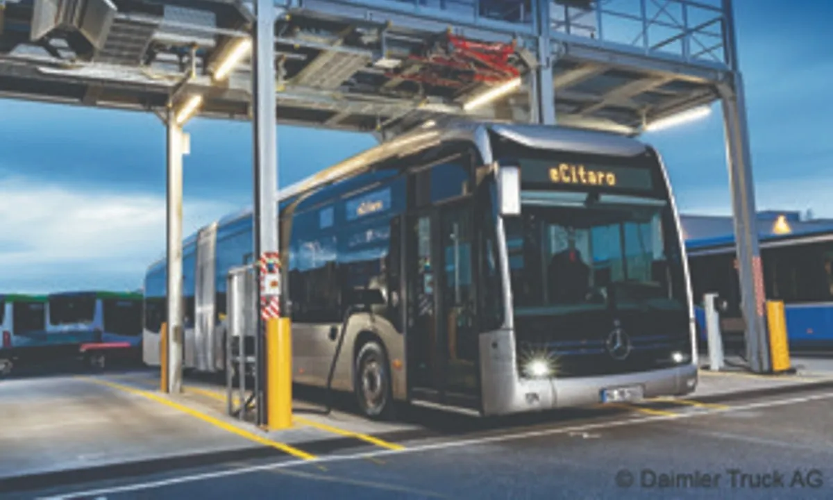 Mercedes-Benz eCitaro e-bus with Konvekta CO2 heat pump