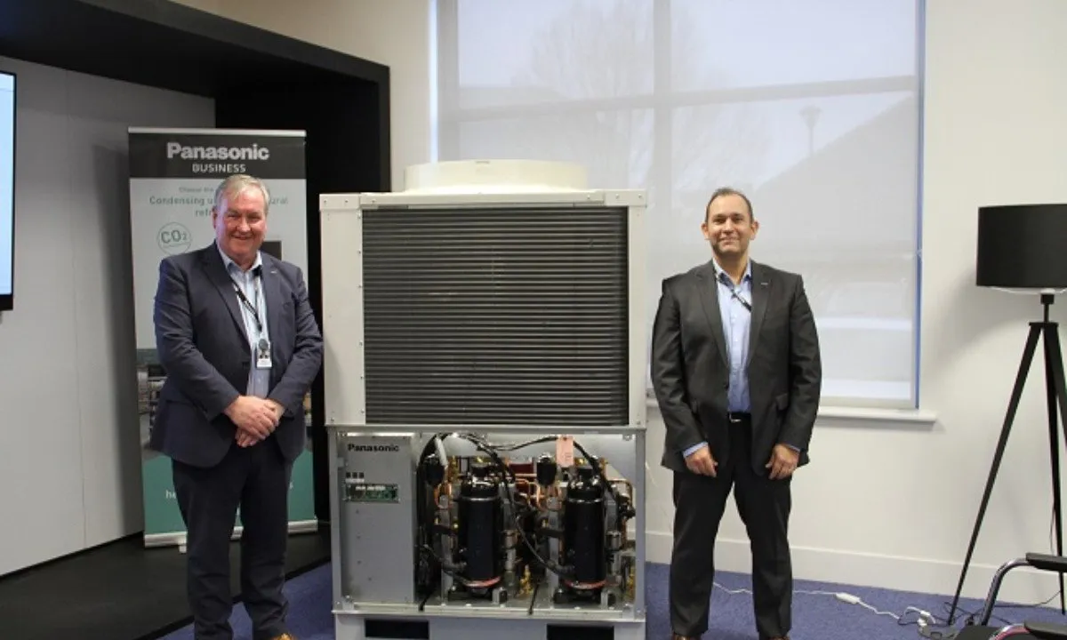 Panasonic 20HP CO2 Condensing Unit.