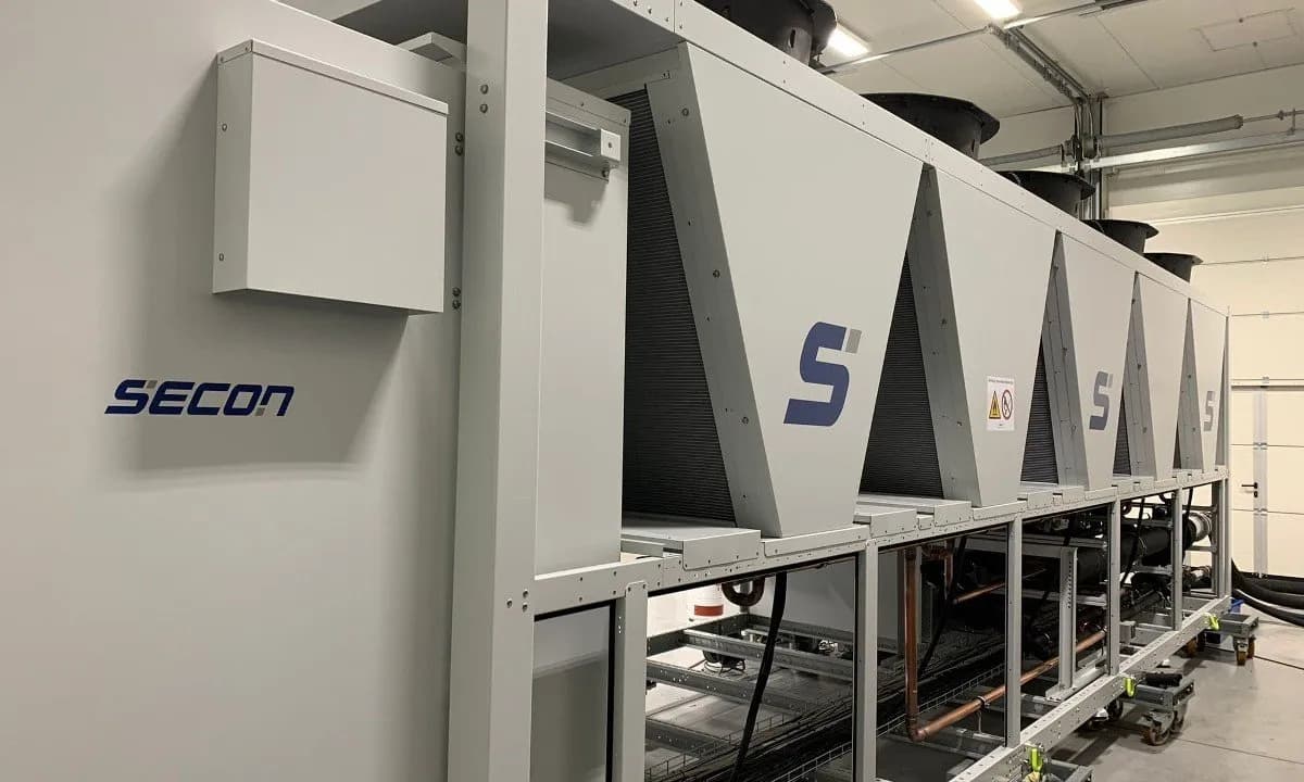 Secon Stratos VP10 R290 chiller hydrocarbon