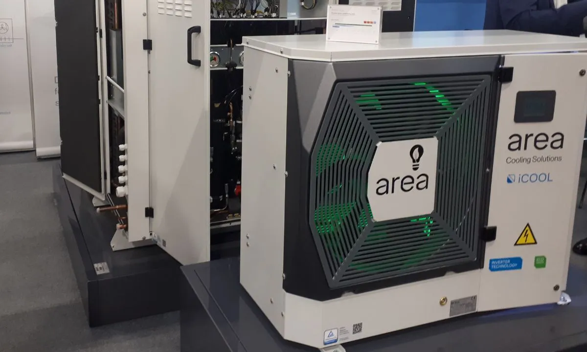AREA Cooling Solutions exhibited its CO2 Condensing Unit range at Chillventa.