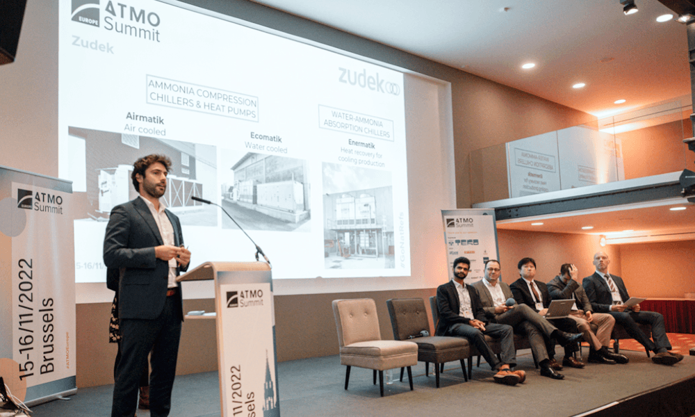 ATMO Europe 2022 Refrigeration Case Studies - Zudek - Ammonia Chiller