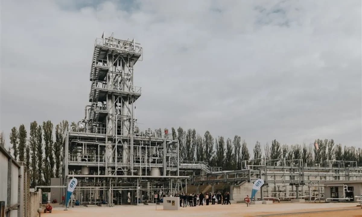 GTS-operated LPG processing facility; source: GTS