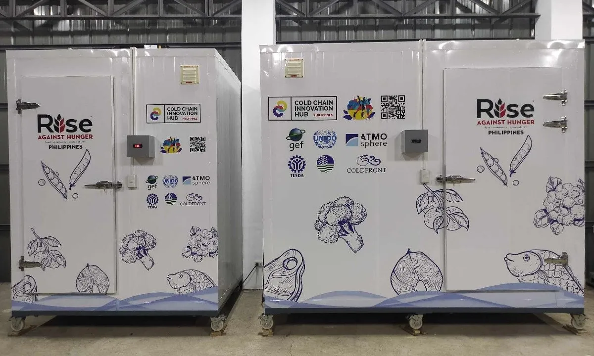 Rise Against Hunger Philippines has installed two R290-based walk-in cold rooms at its Good Food Farm.