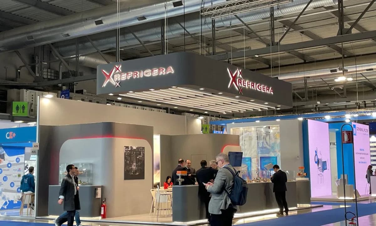 Refrigera Booth at 2024 Mostra Convegno Expocomfort.