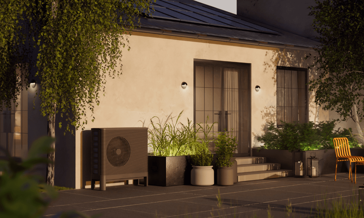 An Aira heat pump. Aira is opening a training center in Sheffield, U.K., to train installers.