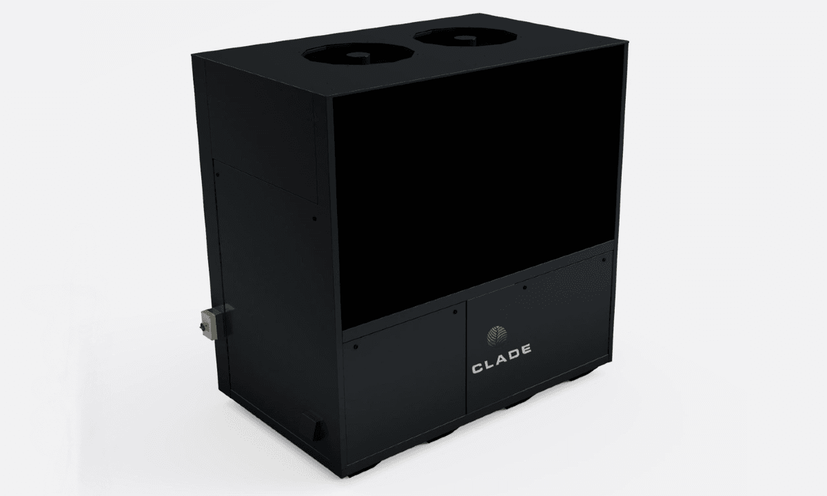 Clade’s range of Birch heat pumps now includes 50kW and 70kW models. (Source: Clade)