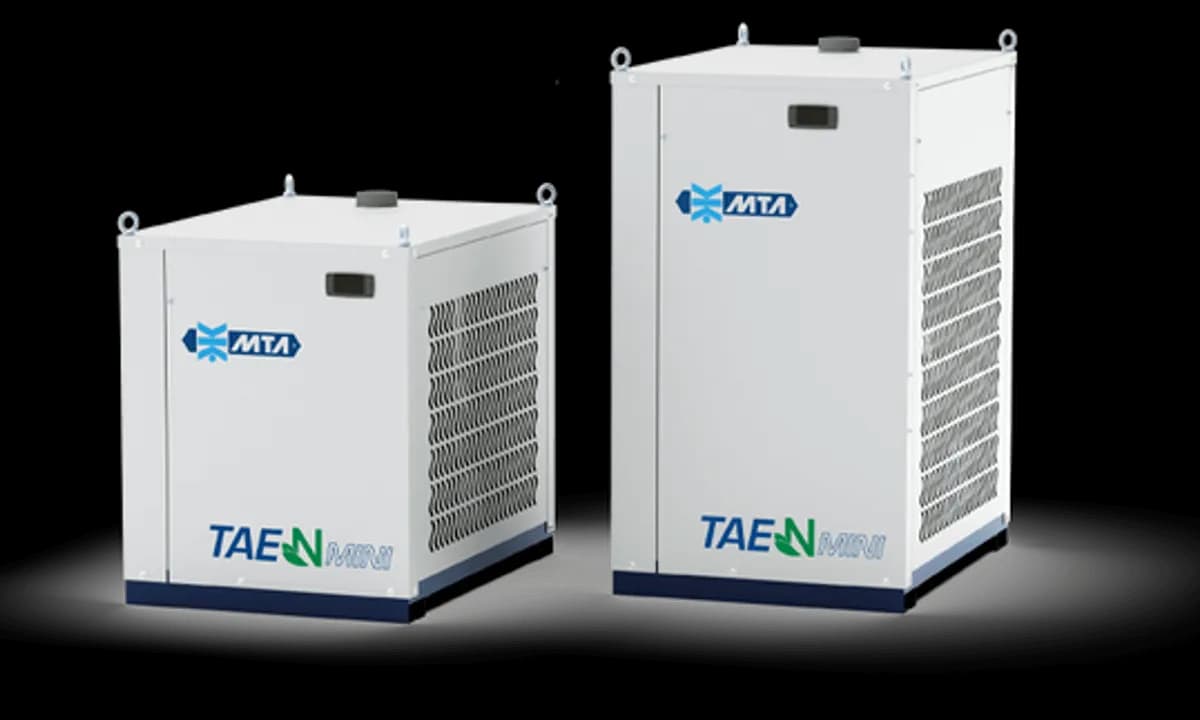 MTA's R290 industrial chillers