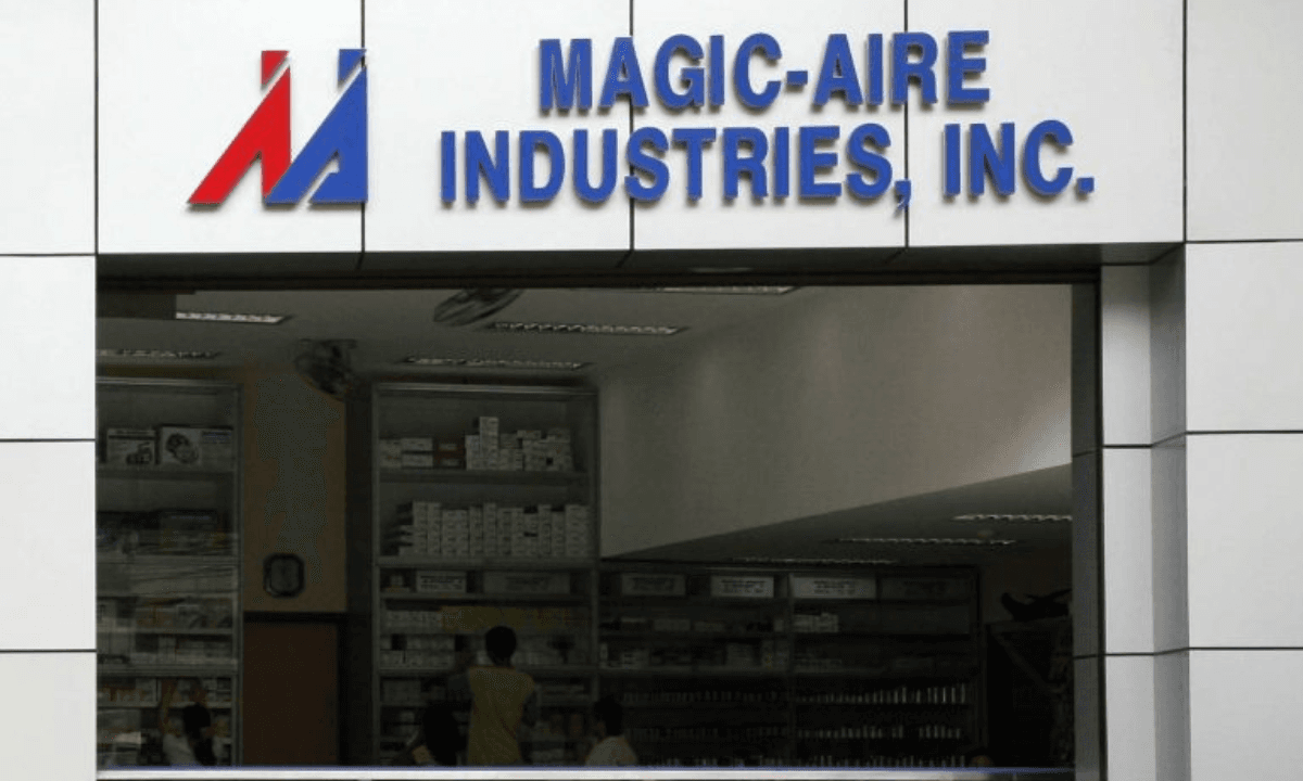 The Magic-Aire Industries storefront in the Philippines