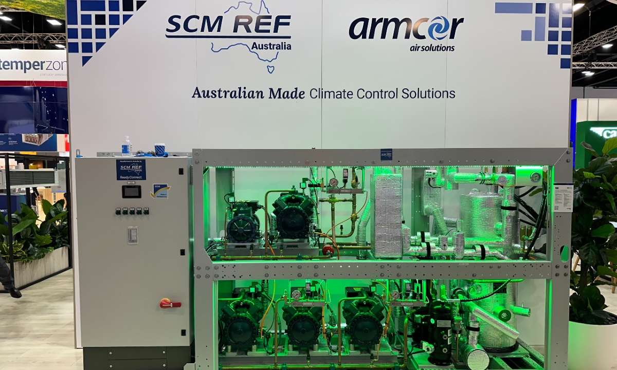 SCM REF Australia launched the Lean Line 2.0 transcritical CO2 rack at the ARBS trade show in Sydney.