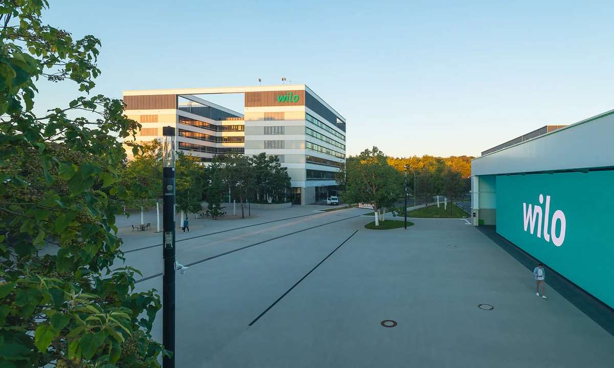 Wilo’s global headquarters in Dortmund, Germany. (Source: Wilo)