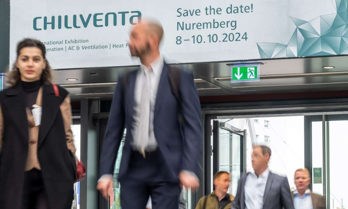 Chillventa 2024 will take place October 8–10 in Nuremberg, Germany. Photo credit: NürnbergMesse/Thomas Geiger.
