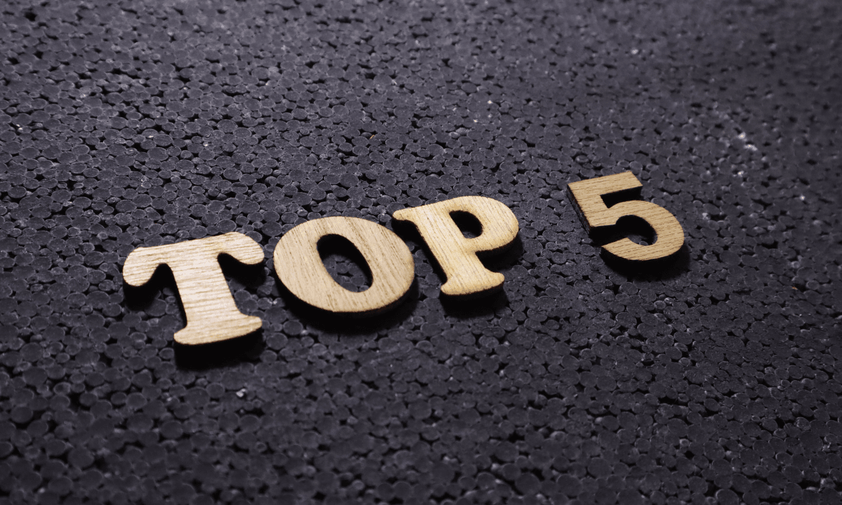 A stock photo with "top 5" on it.