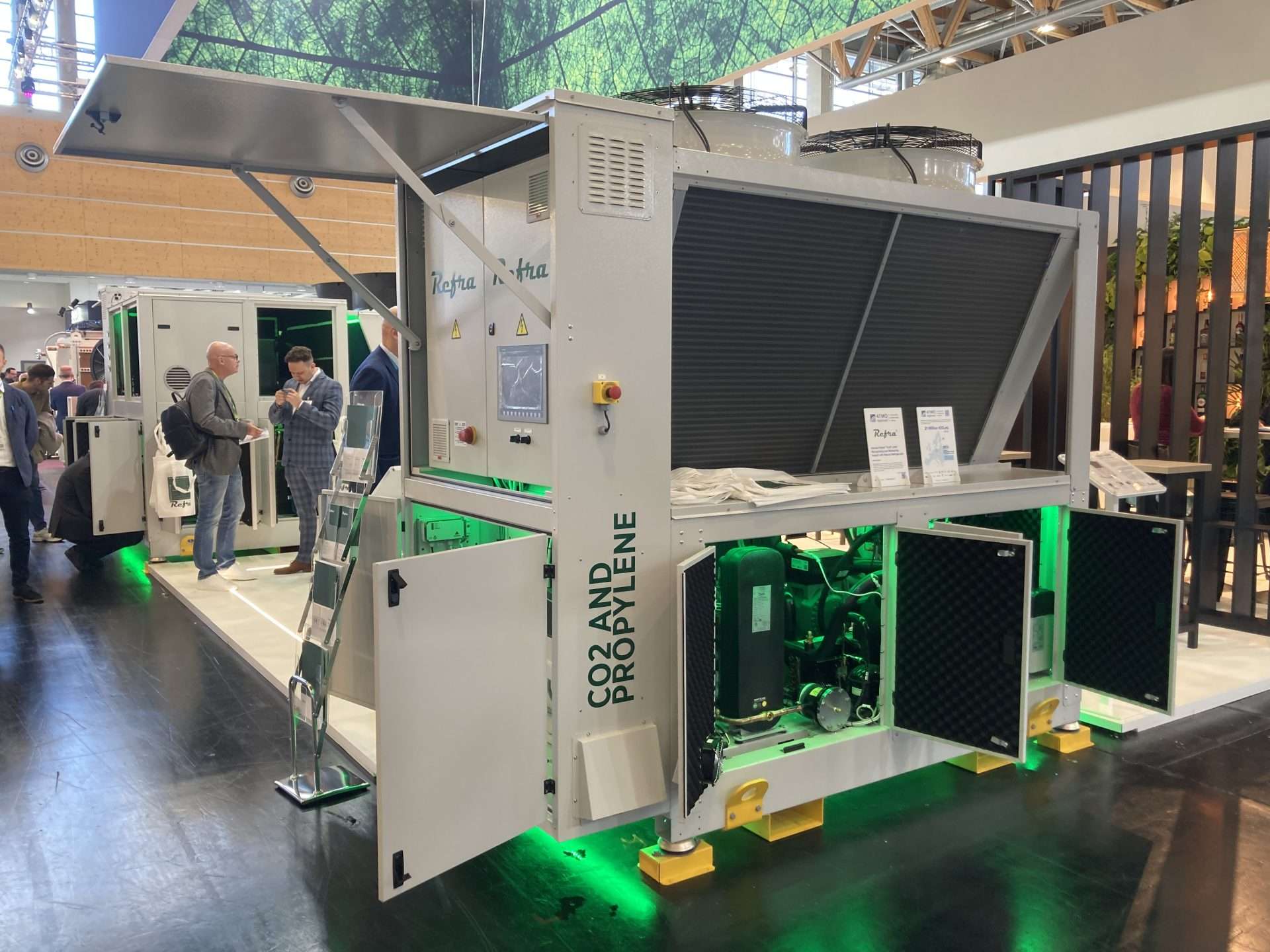 Refra's CO2/propylene cascade refrigeration system