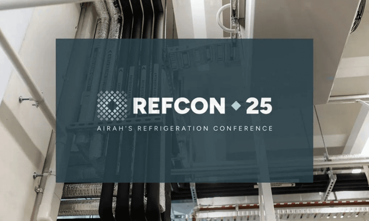 Refcon 2025 will be held in Melbourne, Australia, by the AIRAH.