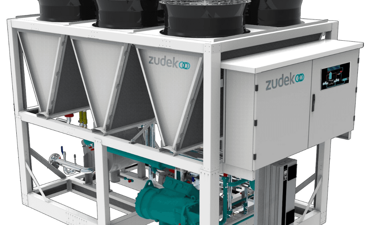The Zudek Airmatik ammonia chiller