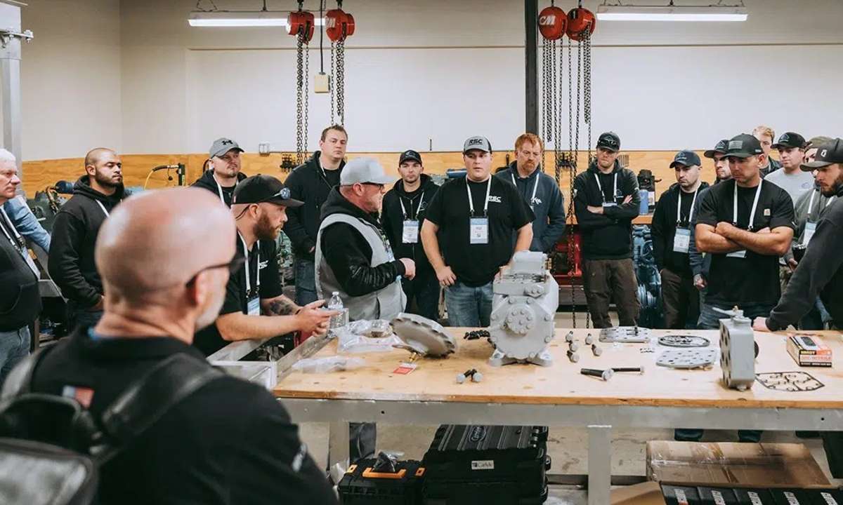 Technicians at the NASRC’s Natural Refrigerant Training Summit in Seattle in 2024. Photo credit: NASRC