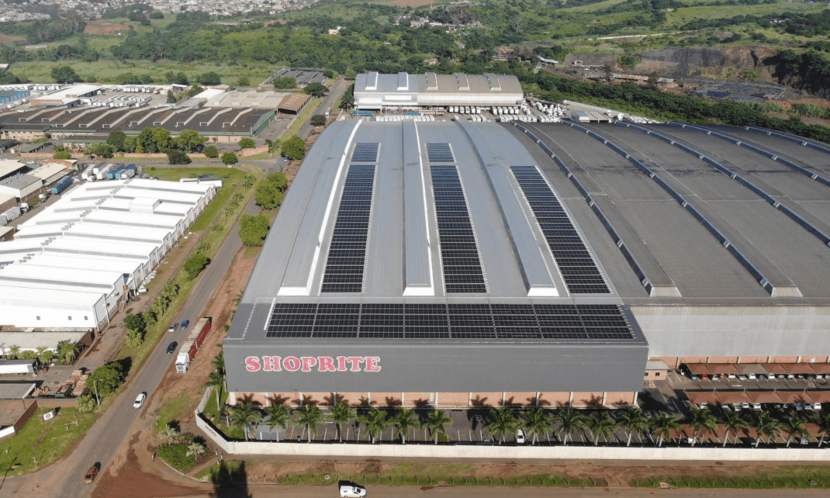 A Shoprite distribution center in South Africa
