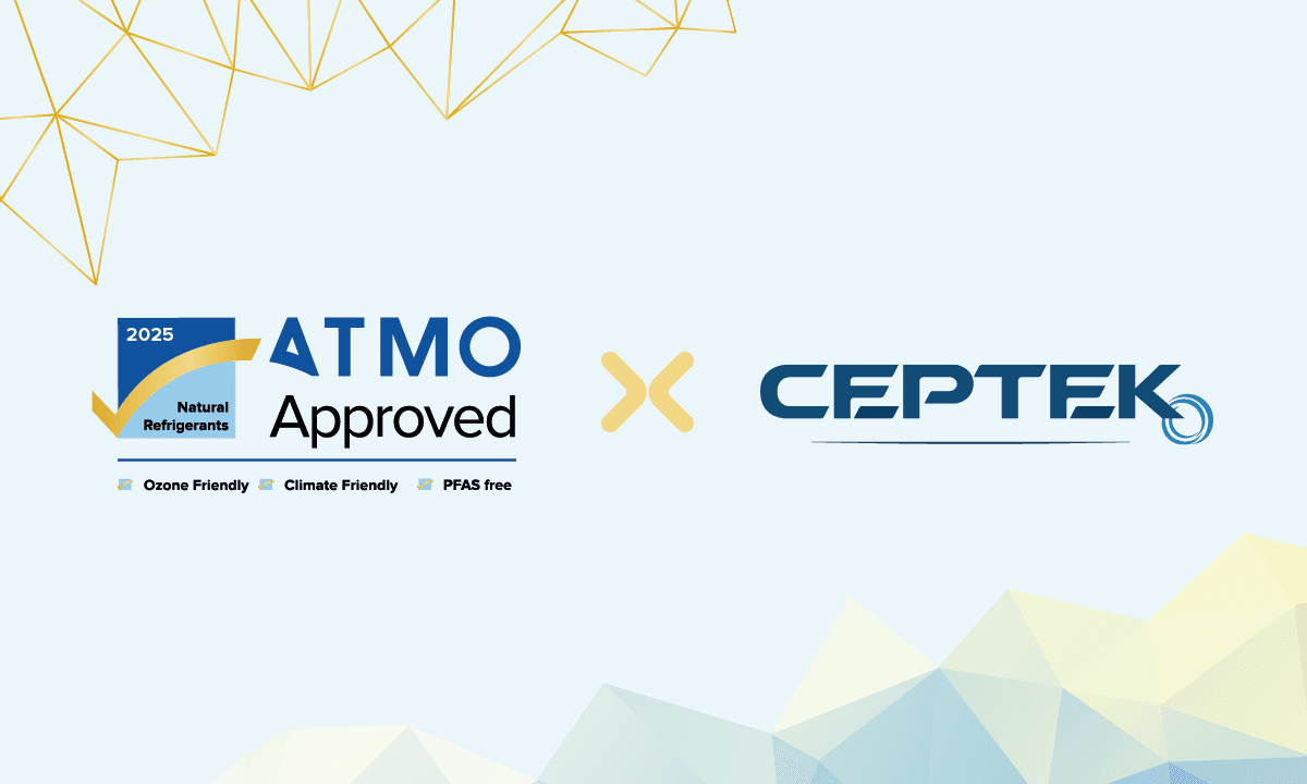 Ceptek has been reapproved for the ATMO Approved Natural Refrigerants Label