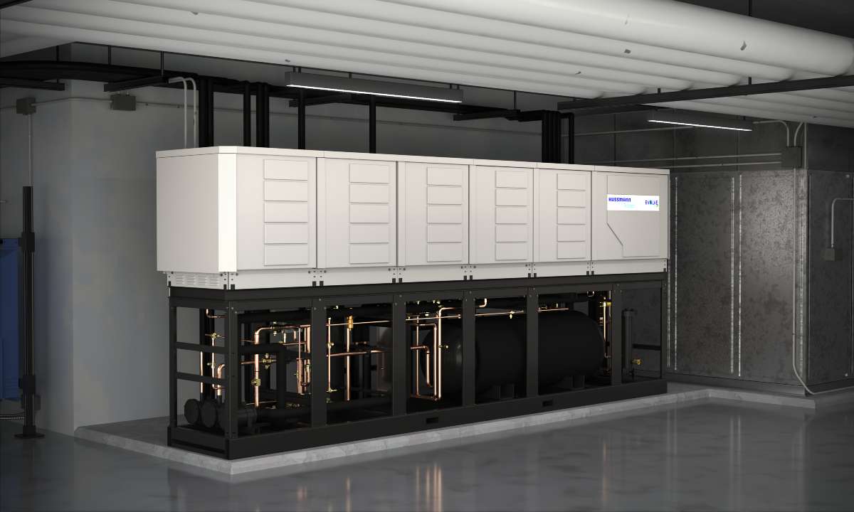 Hussmann's Protocol CO2 rack.