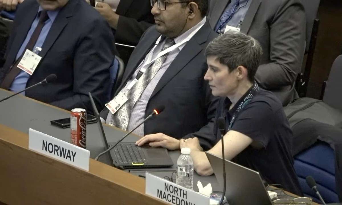 Sandrine Benard, of the Norwegian Environment Agency