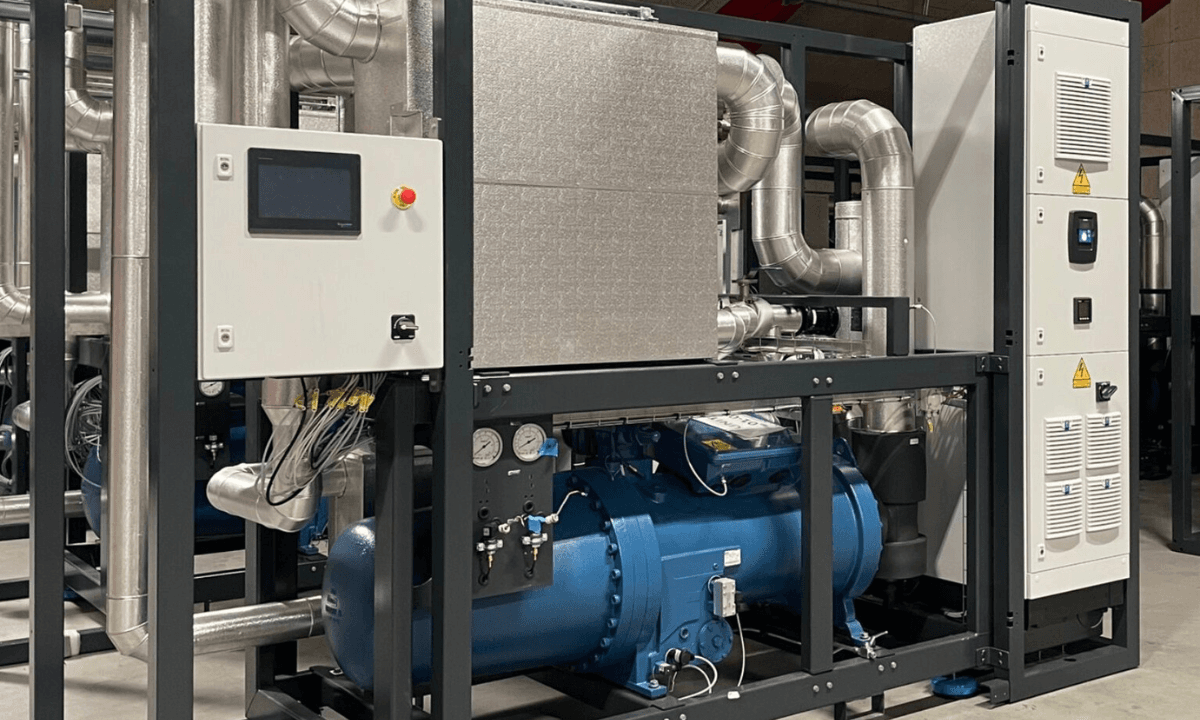 A solid energy butane heat pump. Photo credit: Solid Energy on LinkedIn
