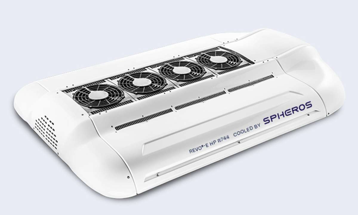 Spheros’s CO2-based thermal management system for buses has been available since 2021. Photo credit: Spheros