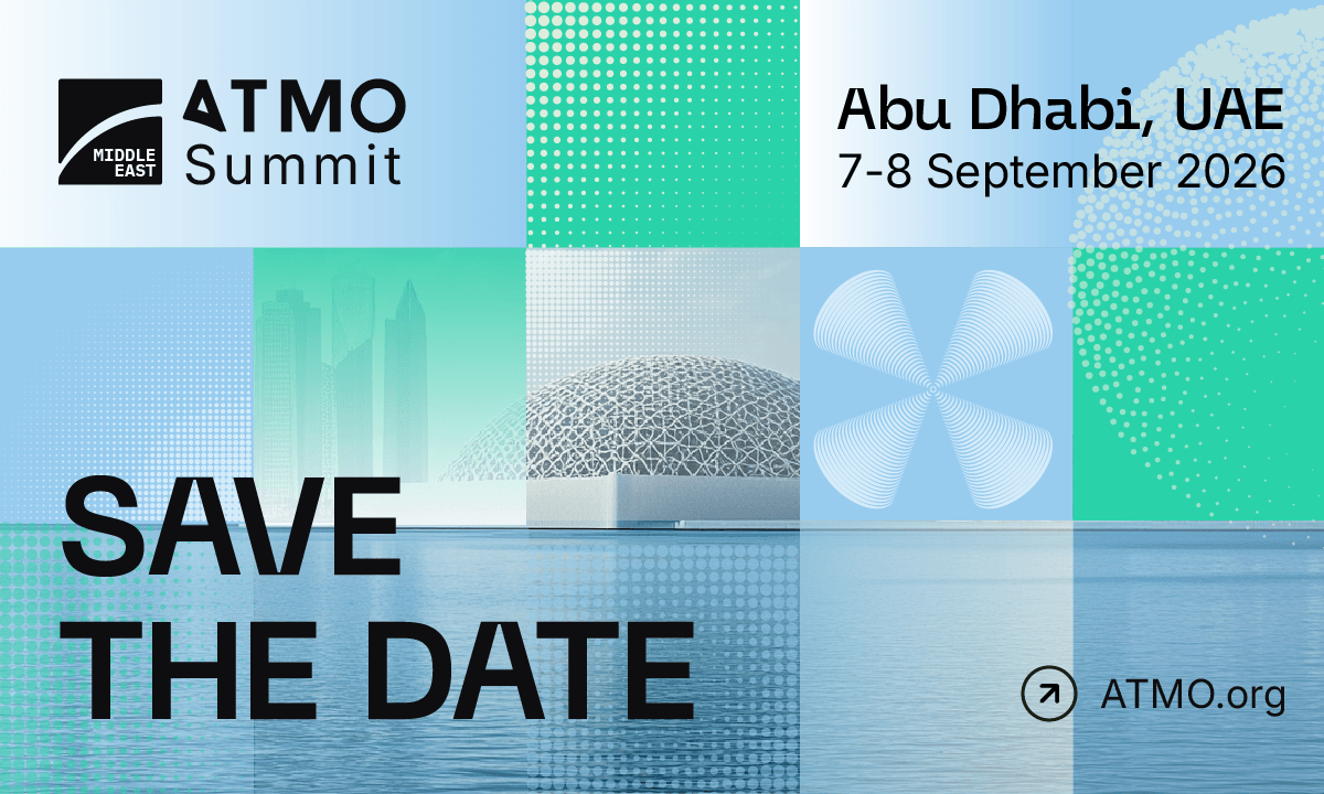The first-ever ATMO Middle East will be held September 7-8 in Abu, Dhabi, the United Arab Emirates.