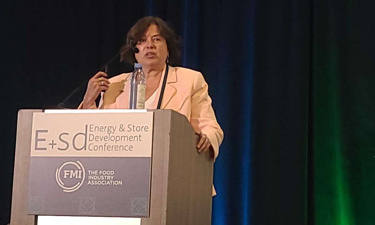 Keilly Witman advising attendees at the FMI Energy conference about the EPA's proposed reconsideration of the Technology Transitions rule and other elements of the AIM Act.