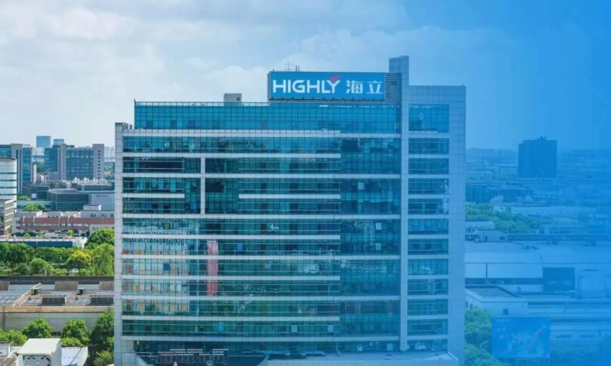 A graphic of Shanghai Highly's corporate office in Shanghai China. The company produces CO2 and R290 compressors.