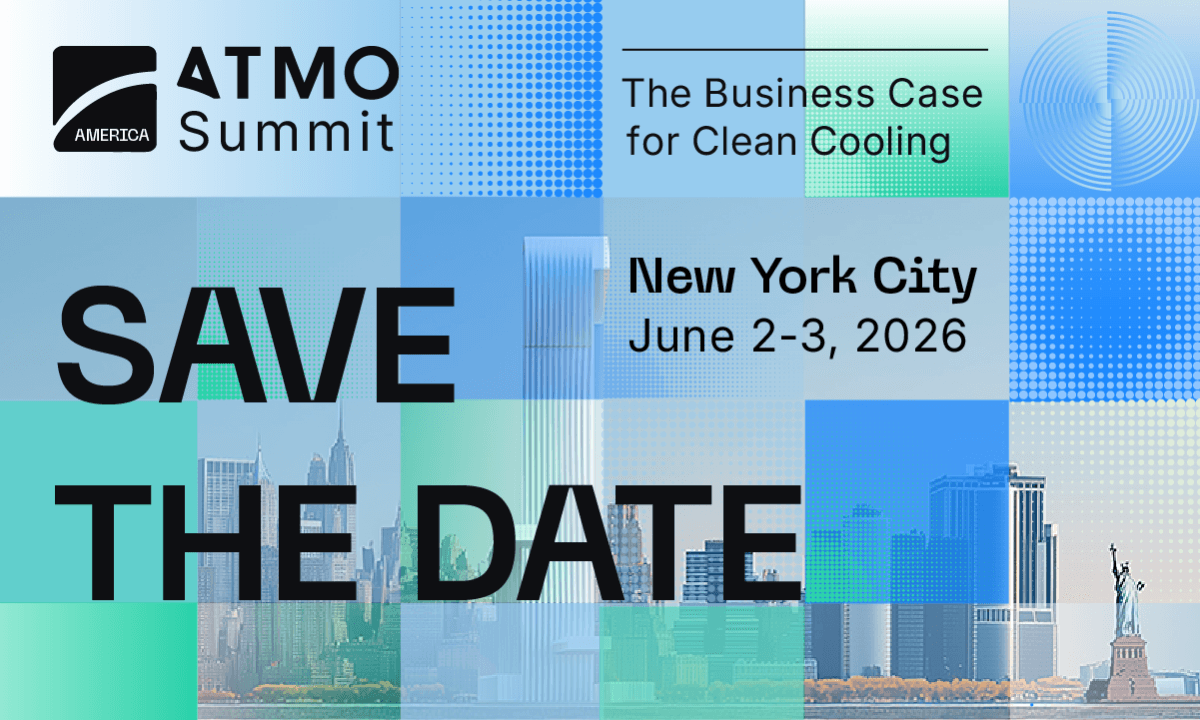 ATMO America will be held June 2--3 2026 in New York City