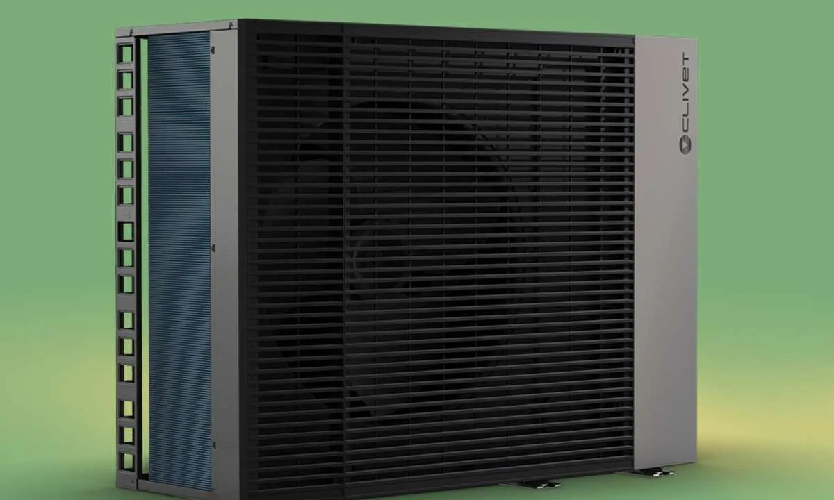 An image of Clivet's Edge Pro air-to-water reversible R290 heat pump line.