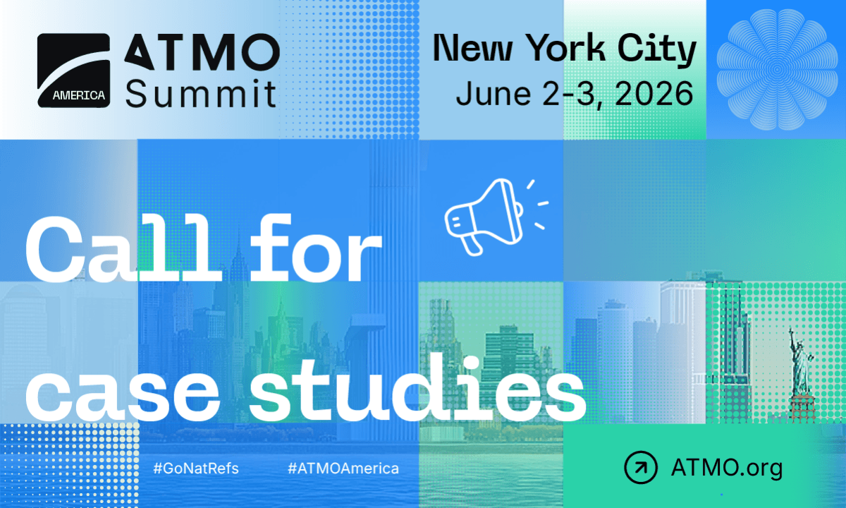 ATMOsphere has issued a call for natural refrigerant case studies for ATMO America 2026