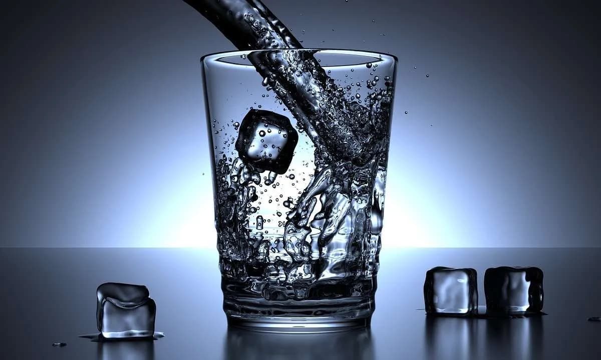 drinking water