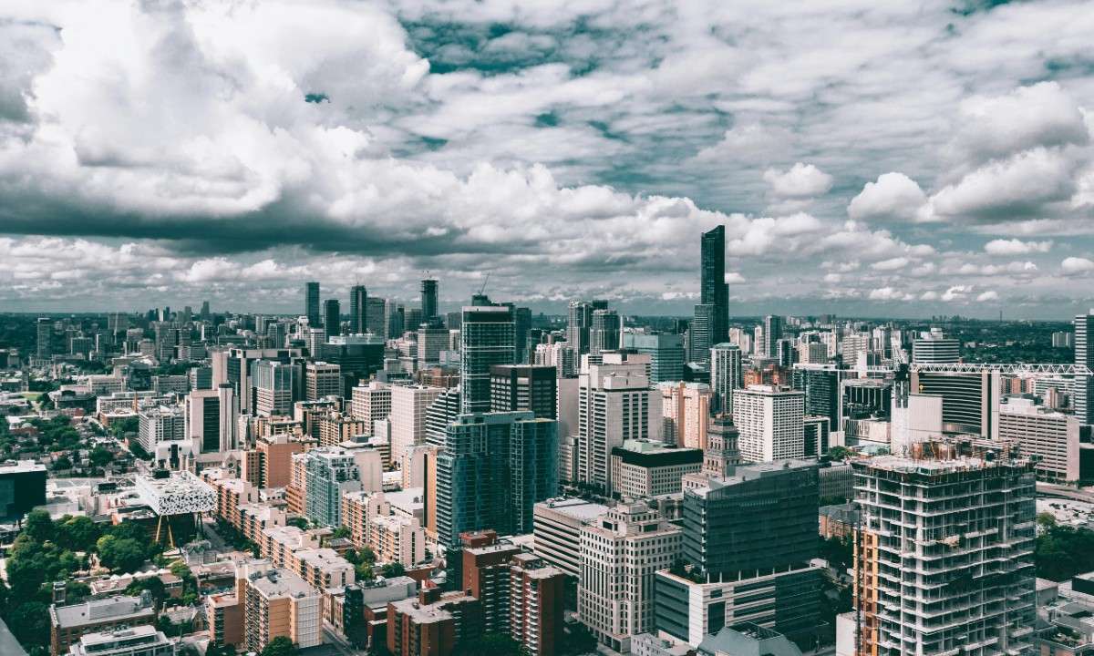 An image of a city scape. Viessmann supplying R290 heat pumps as part of U.K. Procure Plus appointment.