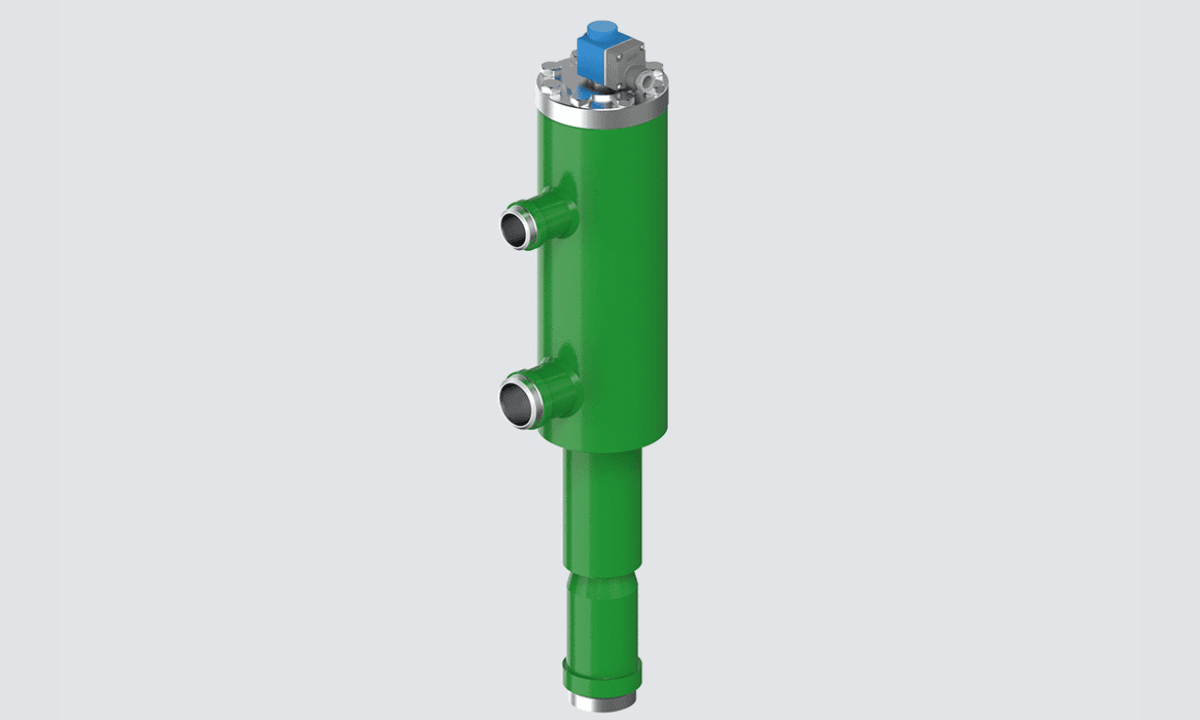 An image of Danfoss' new Large CO2 Ejector for industrial refrigeration systems and heat pumps.