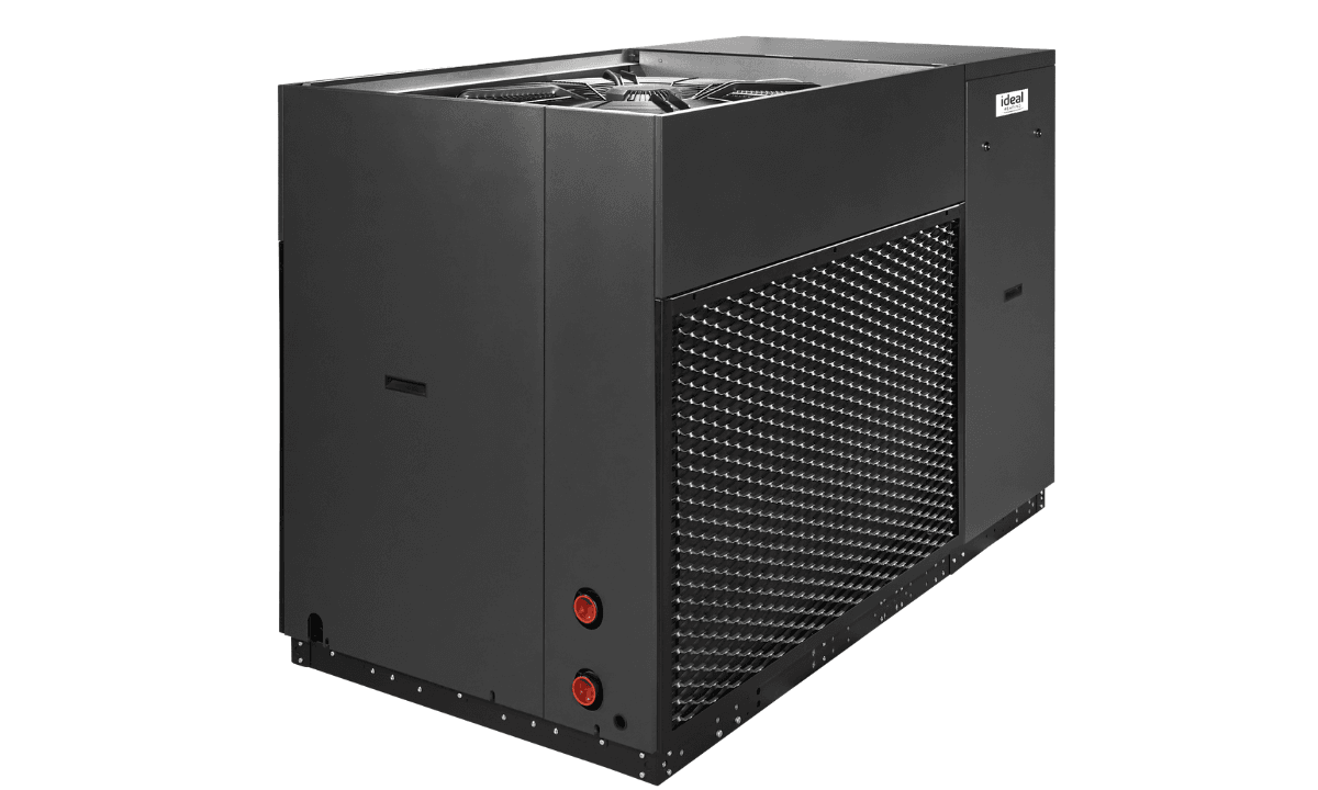 The Ideal Heating ECOMOD 290HT, which has been expanded to 65kW of capacity.