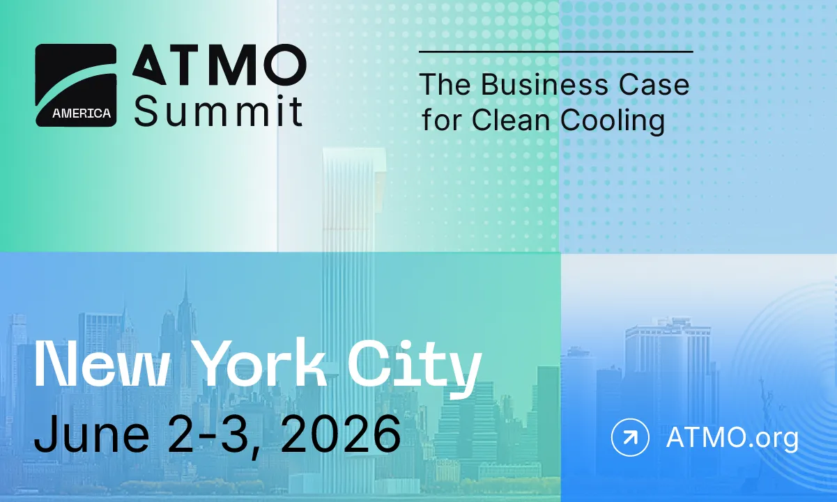 ATMO America will be held June 2--3 2026 in Tarrytown, New York